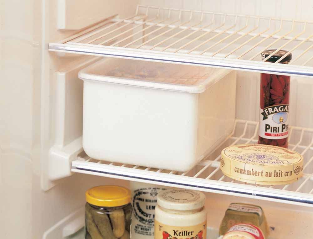 Takagi Metal Контейнер для солений из рисовых отрубей, устойчивый к запахам, эмалированный, 4,0 л HSP-KM