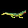 2pcs Crocodile Toy Inflatable Crocodile Game PVC Swimming Pool Air Mattress  Swimming Pool