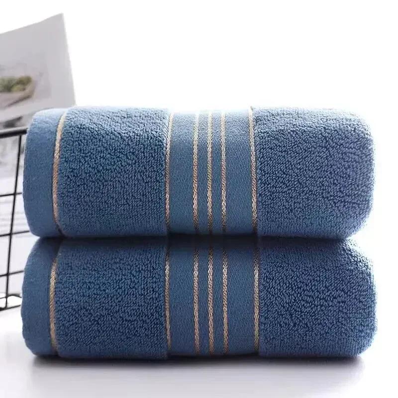 1 Towels Thickened Absorbent Towel Pure Cotton Quick Absorbent Soft Quick Dry Thickened Face Towel