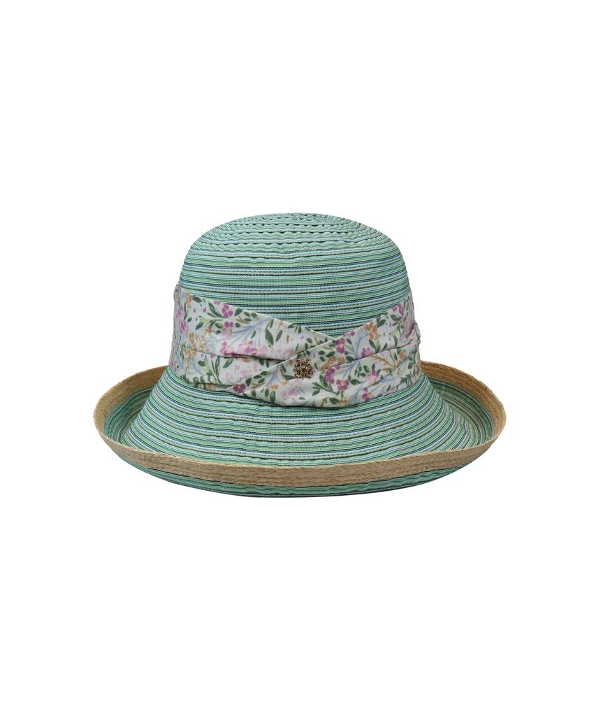 Kaliseumontapone Floria Heritage Raffia Cloche Hat