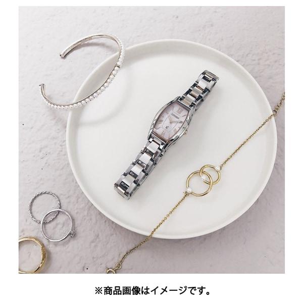 Citizen Женская EW5544-51W ( Часы серии xC Eco-Drive из нержавеющей стали) Часы Tonneau, серебристые