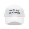 38comeoncommon Our Moment Ball Cap (White)