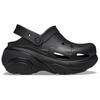 Crocs Кроксы Bubble Crush Унисекс Черные Удобные Минималистичные Дышащие Уличные Кроксы 210061-0WC