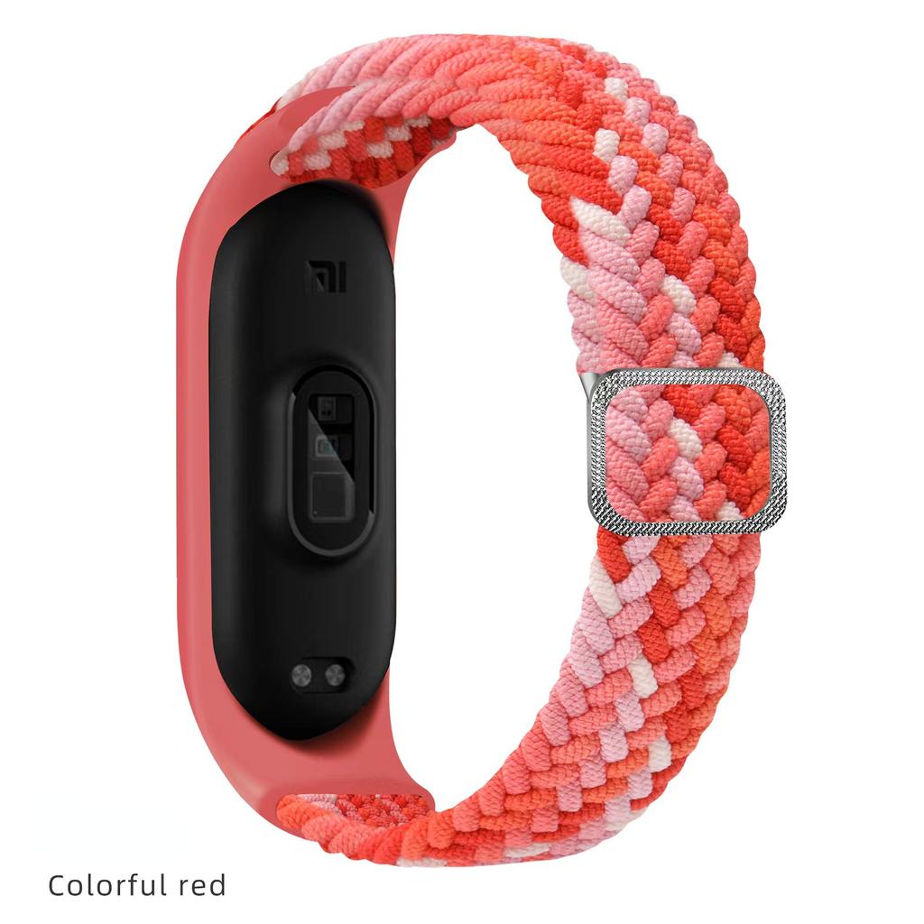 NEW Nylon Loop For Xiaomi Mi Band 7 Nfc Smartwatch Wristband Sports Miband7 Correa Replacement Bracelet Smart Band 6 5 4 3 Strap