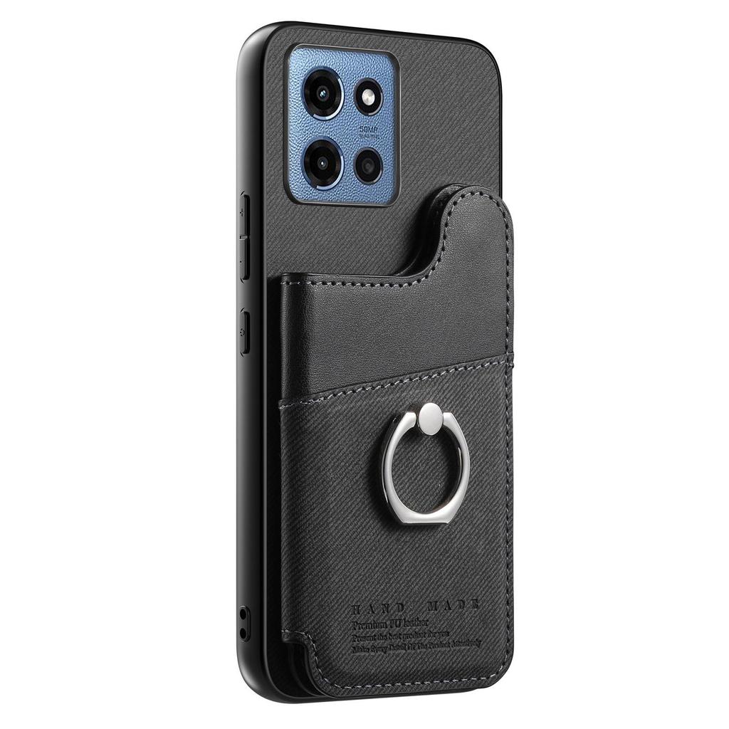 Чехол-кошелек MOTO Edge60 с держателем-кольцом, совместим с Edge75