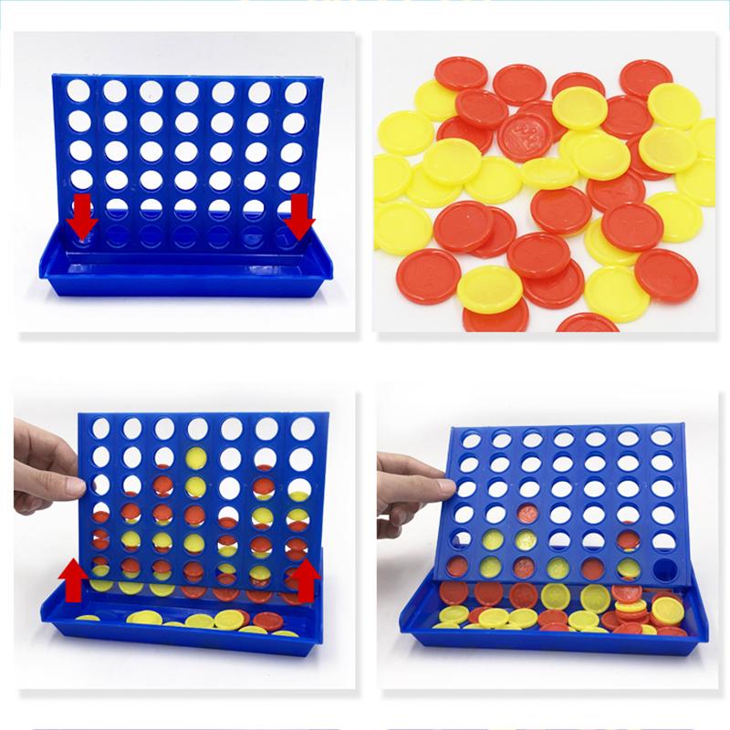 Four In A Row Bingo Chess Connect Classic Puzzle Board Games for 2 Players Educational Party Gathering Entertainment Game TMZ