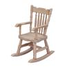 Wood Photo Props Scene Model Dollhouse Furniture Miniature Rocking Chair Doll House Accessories