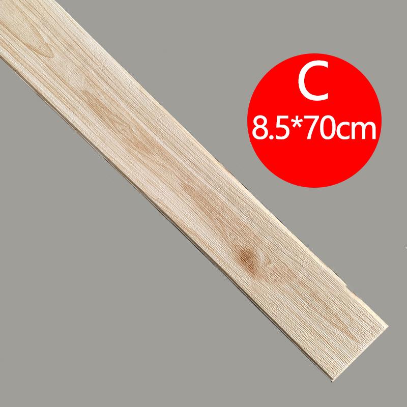 1шт пенопластовый настенный плинтус ПВХ 3D под дерево, наклейка на стену с талией, самоклеящаяся, противоударная