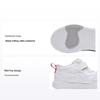 Li Ning Детские удобные универсальные нескользящие амортизирующие кроссовки средней высоты Детские кроссовки Белые YKNT126-11
