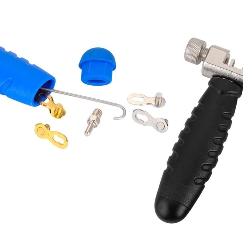 Экстрактор велосипедных цепей Съемники штифтов велосипедной цепи Разъединитель звеньев велосипеда Ремонт велосипедов Съемник звеньев цепи