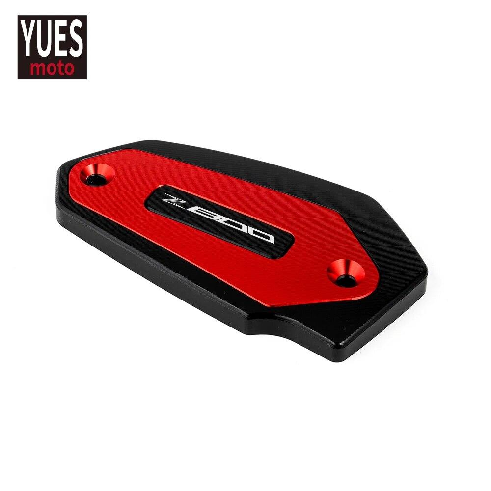 Motorcycle Accessories CNC Front & Rear Brake Fluid Cylinder Master Reservoir Cover Cap For KAWASAKI Z800 2013 2014 2015 2016