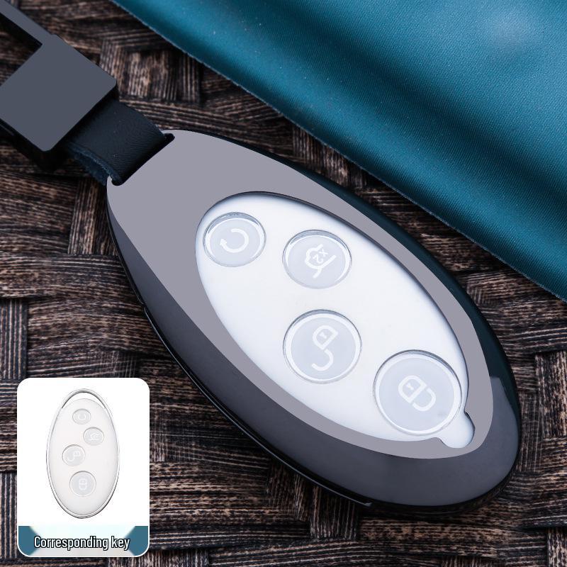 BYD Key Case Cover for F3, S6, G3, L3, S7, F0 - Metal Smart Key Shell Buckle