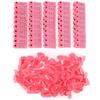 Pig Cattle and Sheep Ear Tag Farm Animal Indentification Card Goat Ear Label 100 Pack Pink/Red