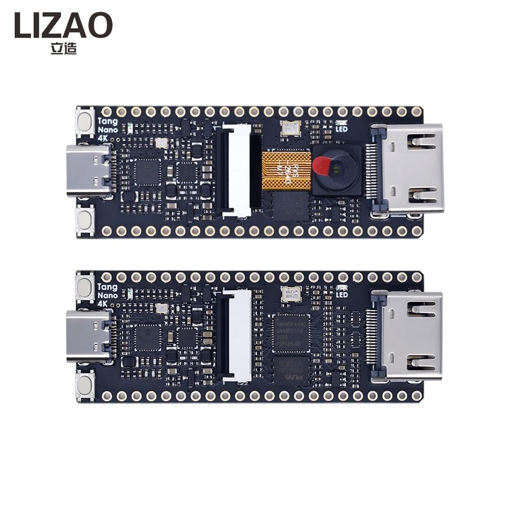 Плата разработки LIZAO Tang Nano 4K FPGA GoAI с камерой HDMI для проектов Edge AI, встроенного зрения и обучения