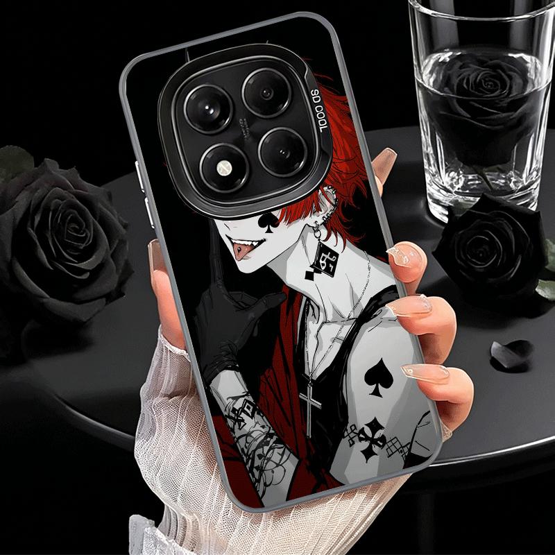 Devil Bad Boy Anime Style Soft Phone Case for Xiaomi Redmi Note 13 14 15 Pro Plus 12S 12 11S 11 11T 10S 10 Shockproof Cover Back