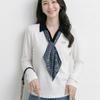 Navava Women Daily STylish Scarf Collar Neck Long Sleeve T shirT nT3276