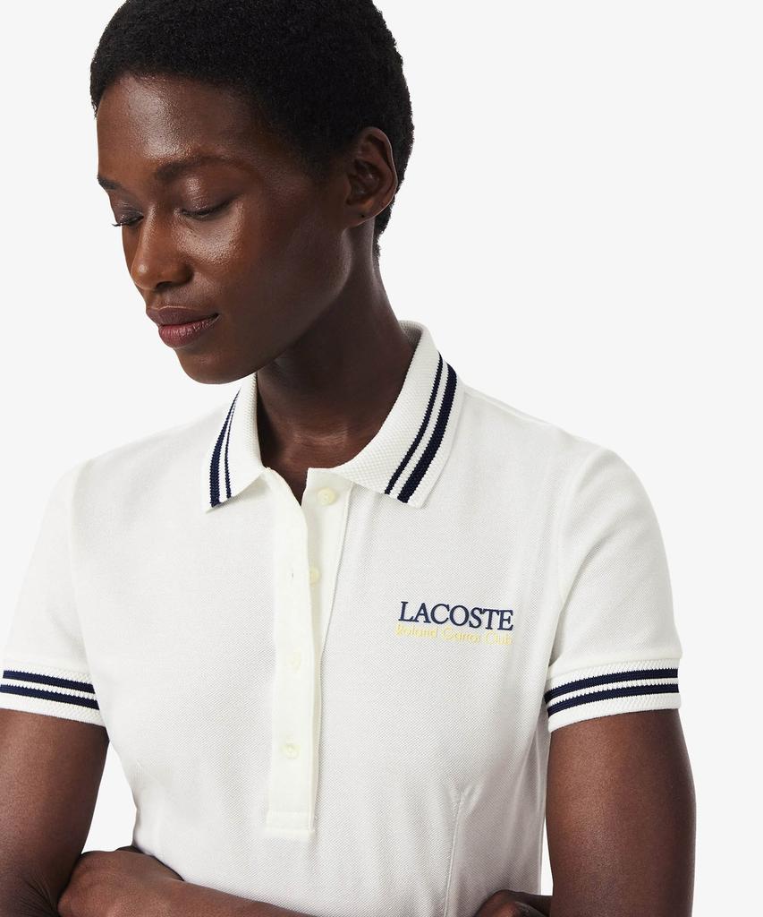 LACOSTE Женская теннисная футболка-поло из пике Roland Garros Pf0582-56G 70V