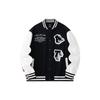Anta Life Series Good Things Happen Letter Print Striped Single-Breasted Long Sleeve Baseball Jacket Unisex Jackets 952418714-2