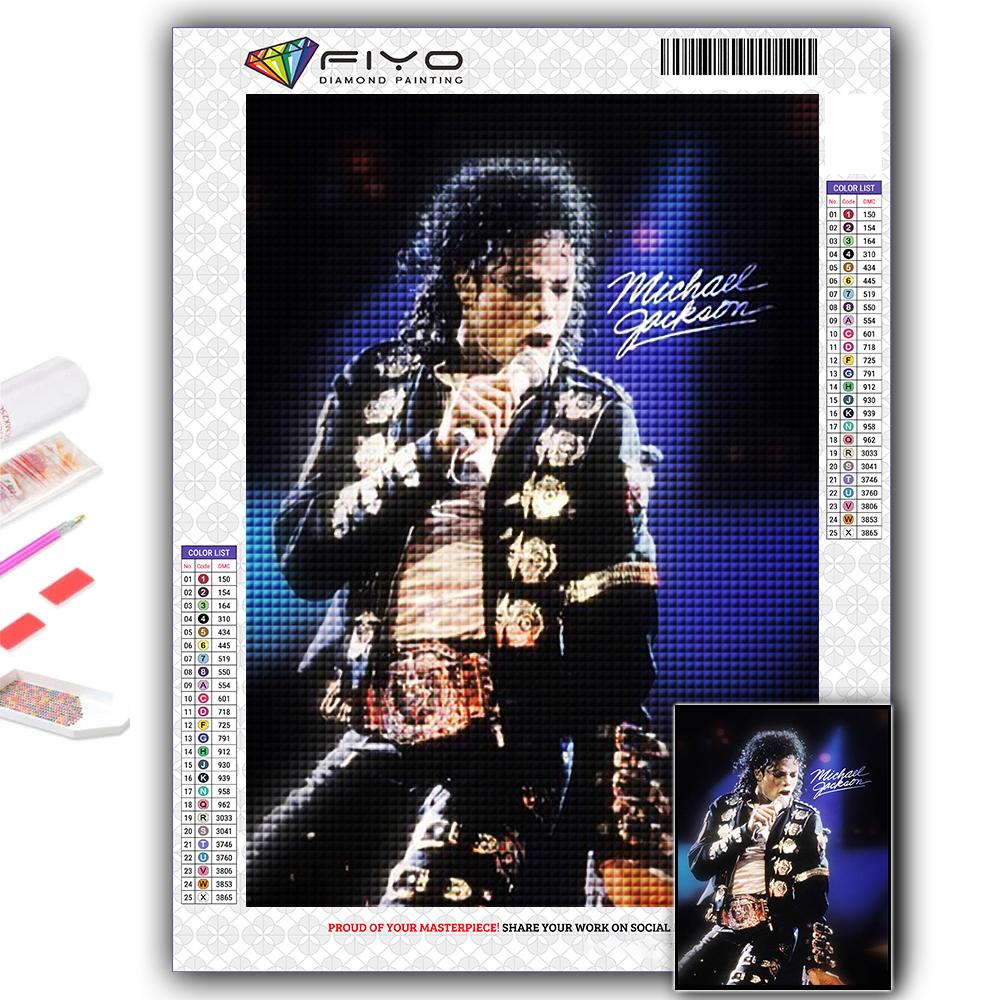 DIY 5D алмазная живопись мир суперзвезда Майкл Джексон набор для вышивки крестом полная дрель вышивка мозаика художественная картина стразы подарок