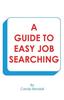 Книга A Guide To Easy Job Searching