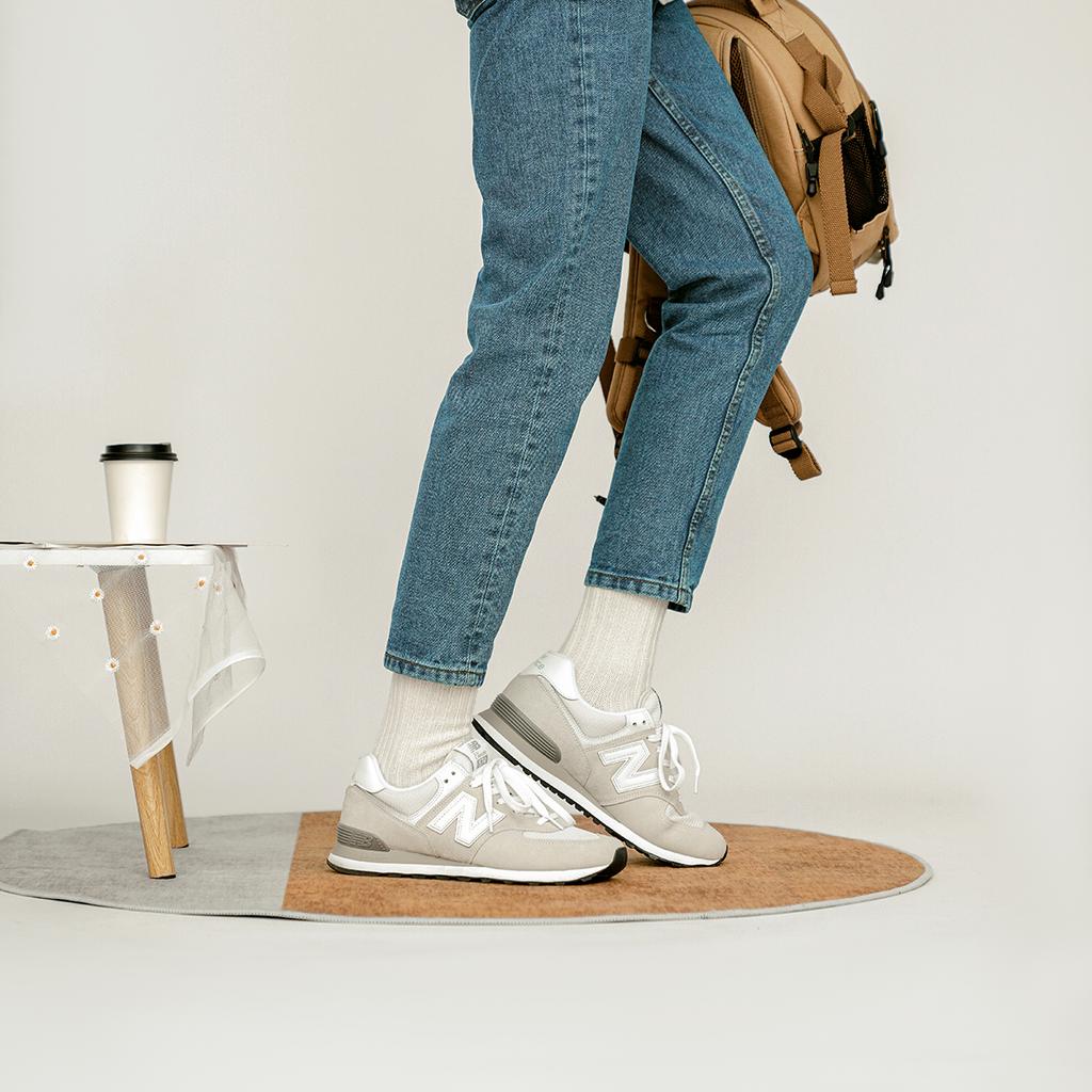 New Balance 574 Серые кроссовки Nimbus Cloud ML574EGW