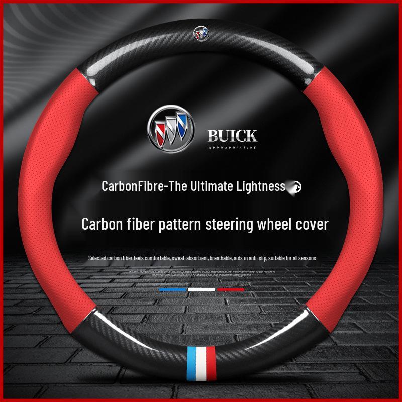 Cartoon Steering Wheel Cover for Buick Regal, Excelle, LaCrosse, Verano, Encore, Envision
