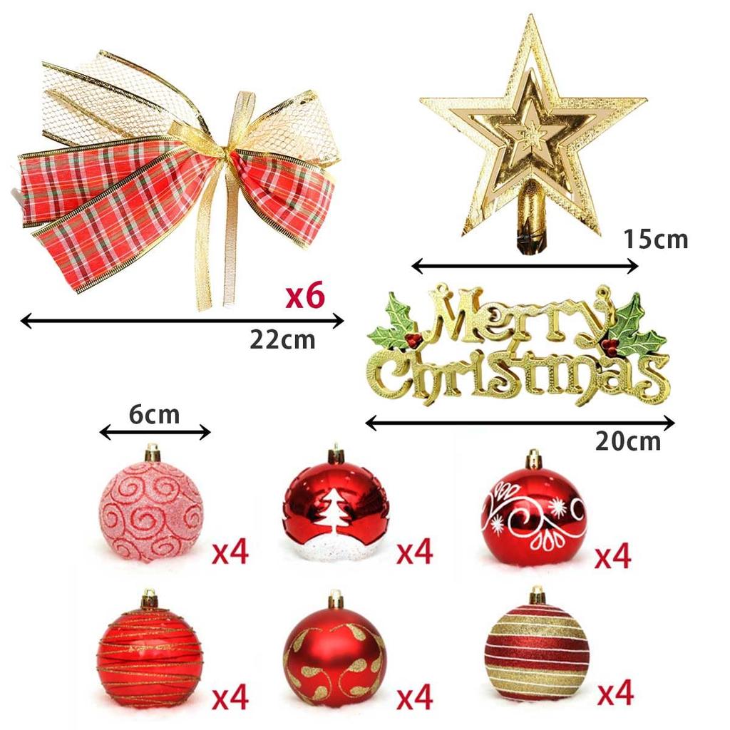 Iikuru Рождественское украшение Рождественская елка Елка Интерьер ya185 Набор, Украшение, Украшение, Украшение,