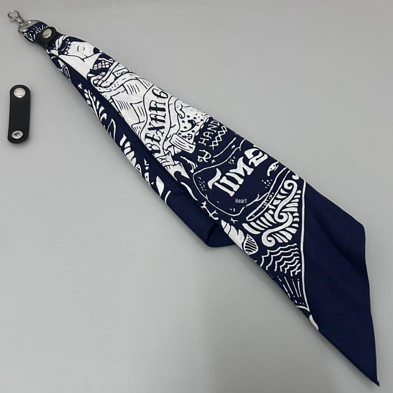 Хаки Чистый Хлопок Американский Ретро Винтажный Квадратный Шарф - Мужской Хип-Хоп Платок/Полотенце Для Лица