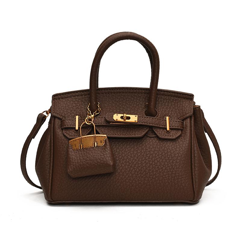 Модная Платиновая Сумка Женская Осенне-Зимняя Простая Повседневная Универсальная Сумка-мессенджер в Иностранном Стиле