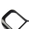 Carbon Fiber Style Steering Wheel Frame Cover Trim For 2021-2022 Ford F150 F-150