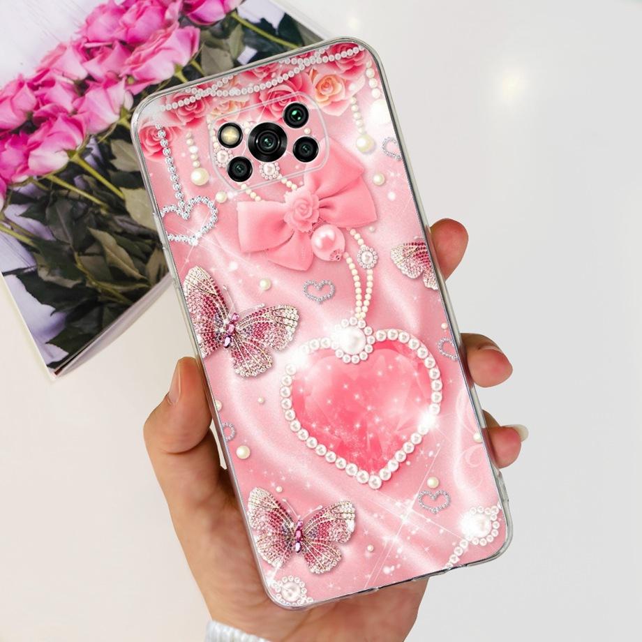 For Xiaomi Poco X3 NFC X3 Pro Back Cover Phone Case Soft Clear Silicone Shockproof Funda Coque For Poco X3 GT PocoX3 Pro Capa