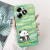 Для чехла Tecno Spark Go 2024 Милая панда Смешные животные Мем Funda Etui Для Tecno SparkGo 2024 Мягкий жидкий силикон BG6 Чехлы