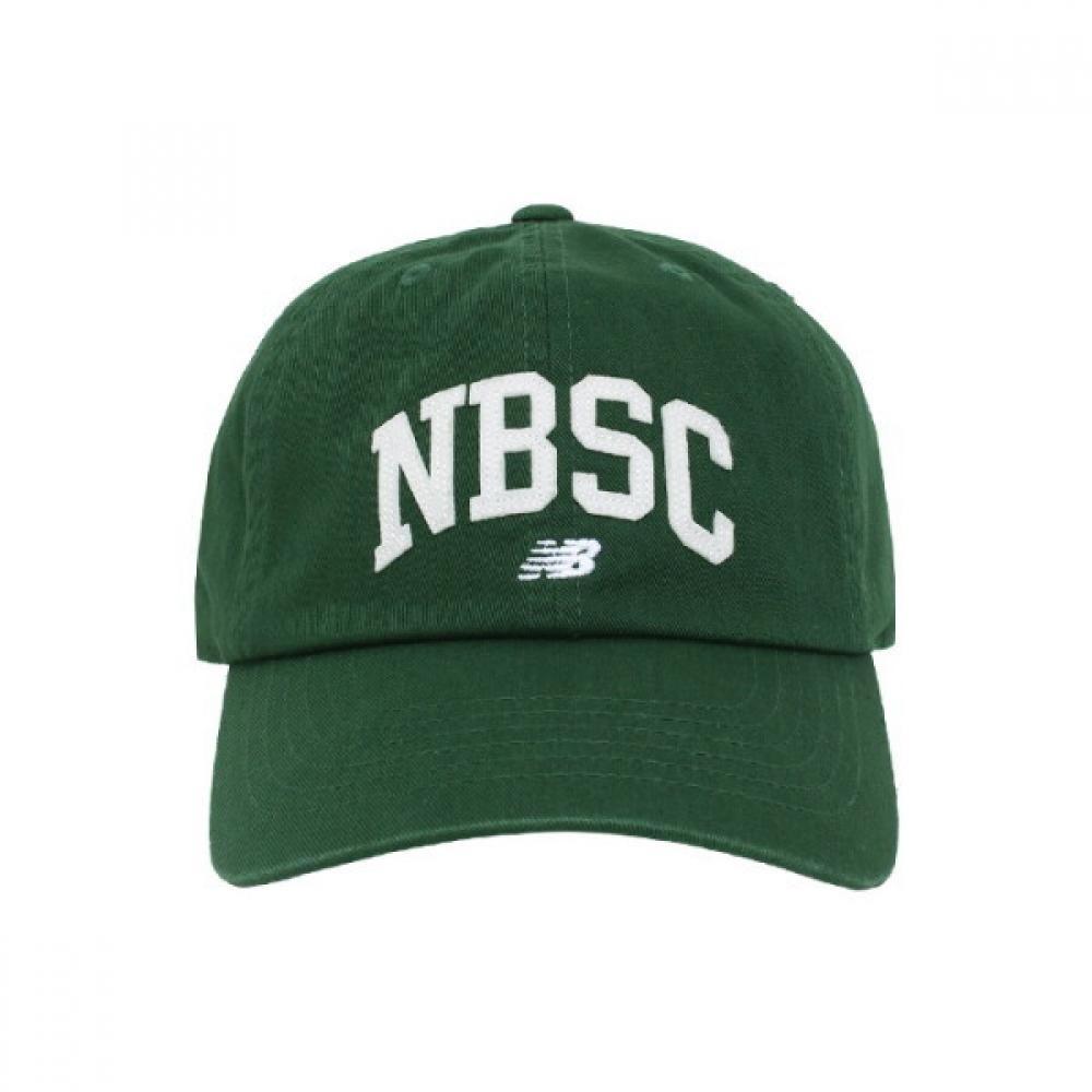 New Balance Мягкая корона зеленая бейсболка
