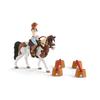 Фигурка для верховой езды в стиле вестерн Schleich Horse Club 42441