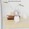 Handheld Fan with Phone Holder Low Noise 3 Speeds Adjustable Cute Cooler Cooling Rechargeable Mini USB Fan Portable Cooling Fan Student Gift