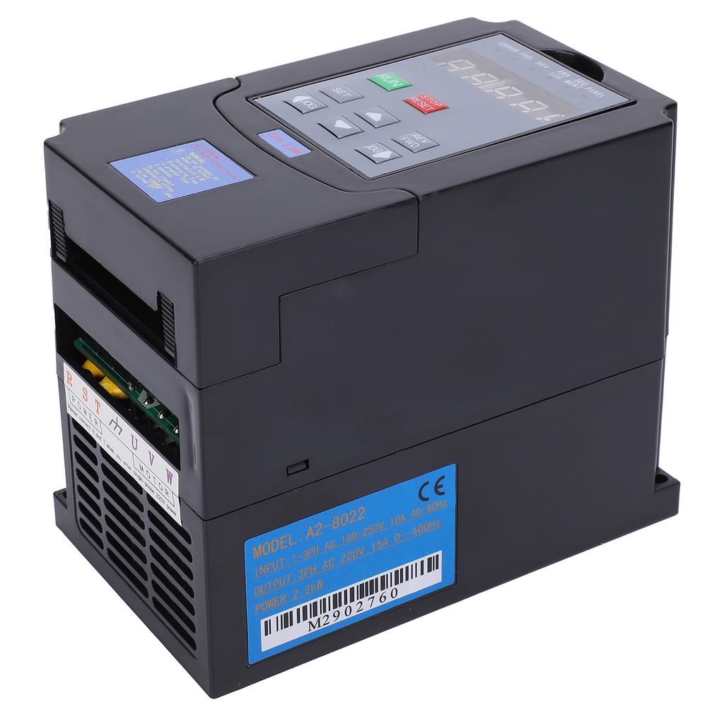 Инвертор 2.2KW Регулятор скорости A2?8022 1?Фаза3?Вход фазы AC180?250В 3?Фазовый выход AC220V