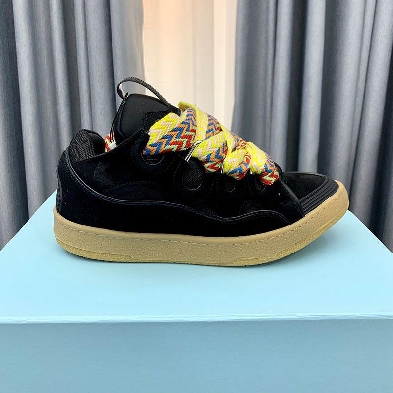 Bread Shoes Curb Couple Dad Shoes Platform Color Matching German Training Shoes Running NonSlip Shoes