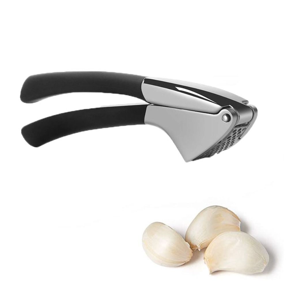 Stainless Steel Garlic Press Manual Garlic Mincer Household Garlic Squeezer  Cooking