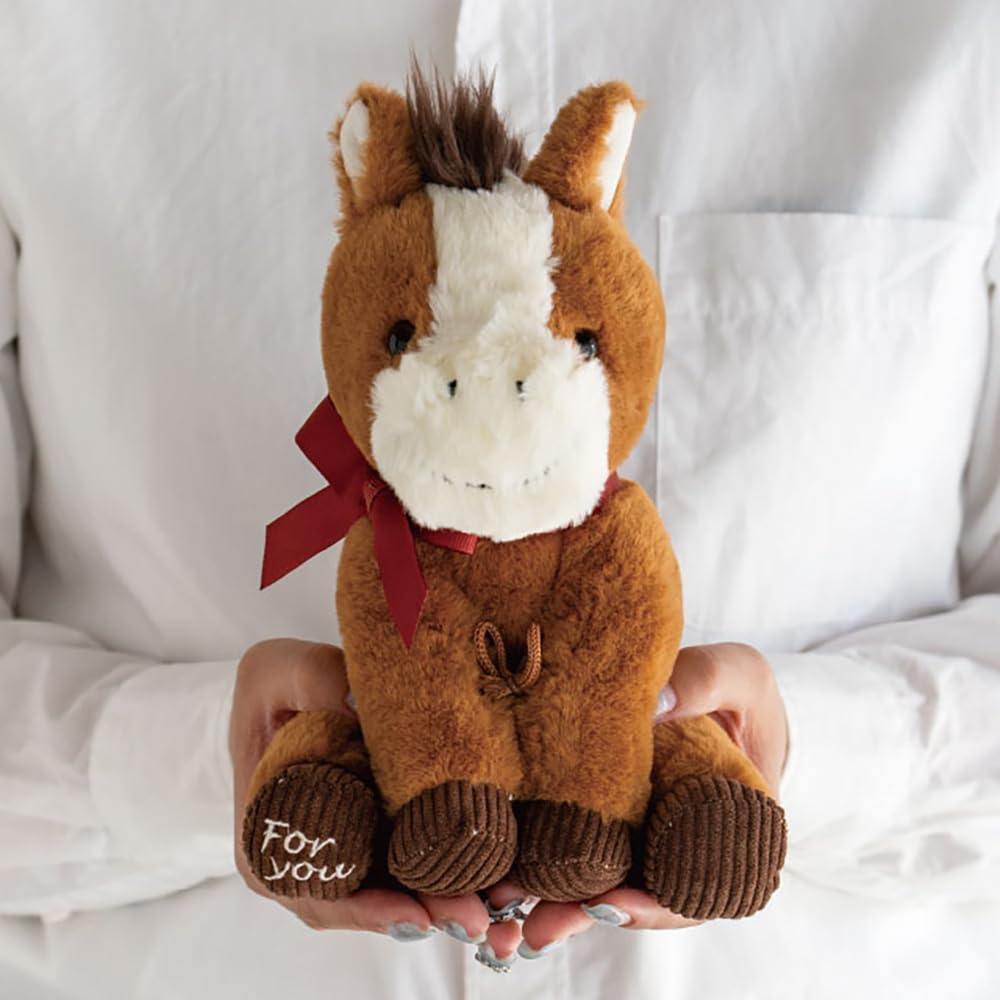 HEADS Мягкие игрушки Ш160 x Г230 x В220мм Коричневый, Набор из 2 штук, Пони Паффи, Зодиак, HEADS DAP-PBQS