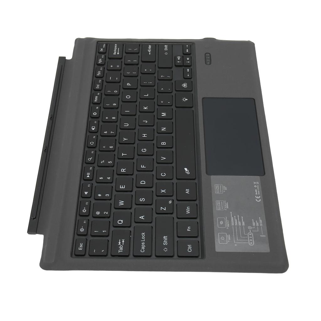 Wireless Bluetooth Keyboard Ultra Thin Portable 7 Color Backlight Keyboard with Touchpad for