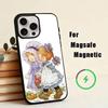 Sarah K-Kay Little Gir   Phone Case For Magsafe Wireless Charging For iPhone17,16,15,14,13,12,11 Plus,Pro Magnetic