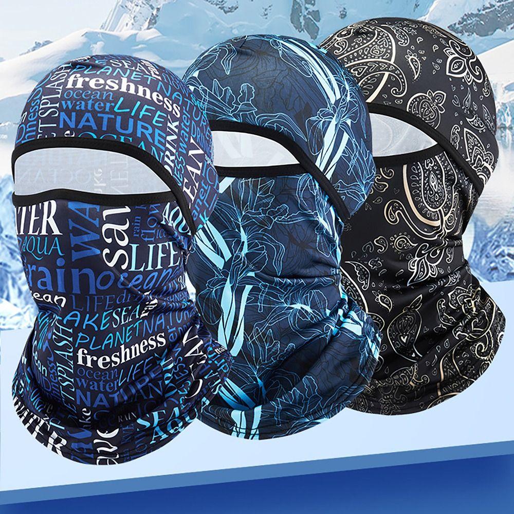 Защита от солнца Велосипедная Балаклава Охлаждающая Крышка для шеи и лица Мотоциклетная Велоспорт Лыжи Охота