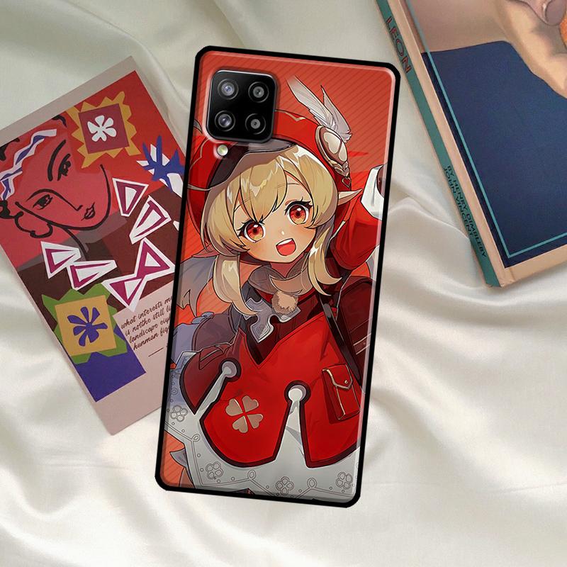Genshin Impact Klee Game Case For Samsung Galaxy A54 A06 A05 A16 A26 A36 A56 A53 A32 A52 A33 A13 A55 A35 A15 A14 A34