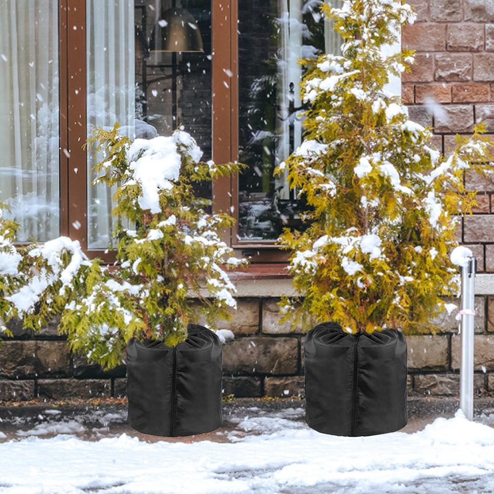 Garden Blanket Reusable Plant Frost Cover - Winter Protection Bag for Trees Palms & Shrubs with Drawstring Cold & Bug Proof