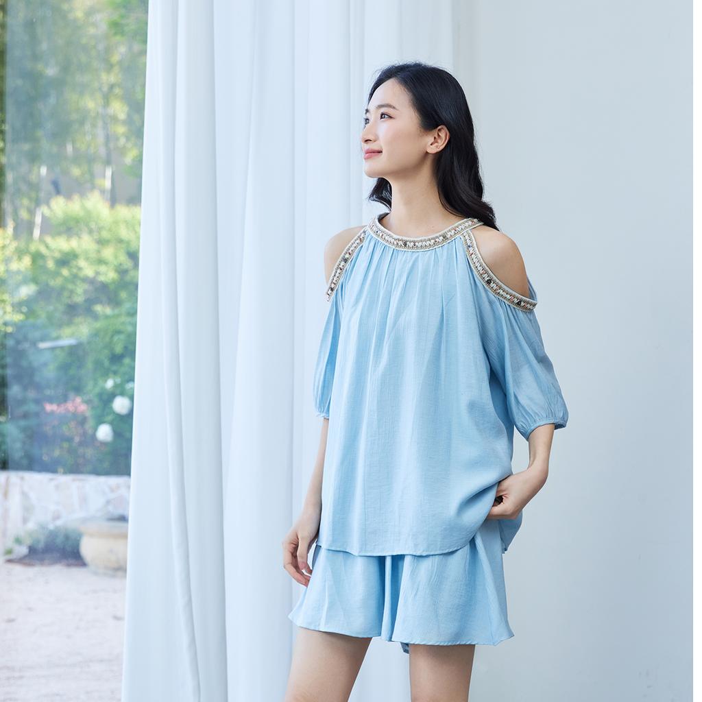 MIXMAX Casual Versatile Temperament Fashionable Age Reducing and Slimming Set