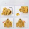Brass Pressure Reducing Valve 4 Points Thread Adjustable 6 Points 1 Inch Water Purifier Heater Regulator