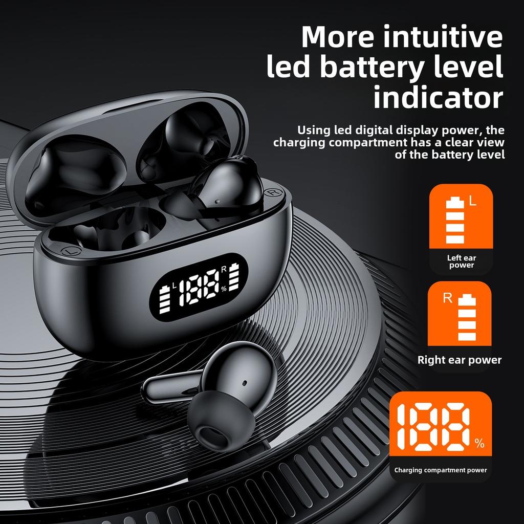 Cross-border New SK19 Private Model Mini Wireless In-ear Bluetooth Headphones Ultra Long Endurance Noise Reduction Sleep