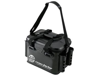 Сумка для снастей CROSS FACTOR EVA с подставкой для удилищ, Черная, AEK905-BK