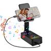 Mobile Phone Stand with Bluetooth-compatible Speaker Portable Folding Phone Stand USB Drive Holder Quick Charging Phone Holder