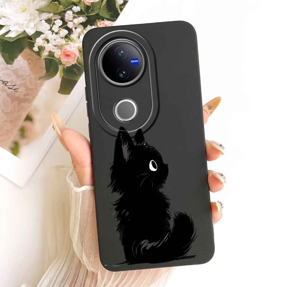 Для VIVO V50 5G Чехол Роскошный Силиконовый Ударопрочный VIVOV50 5G V2427 Корпус Цветной Мультяшный Мягкий Защитный Чехол для Мобильного Телефона